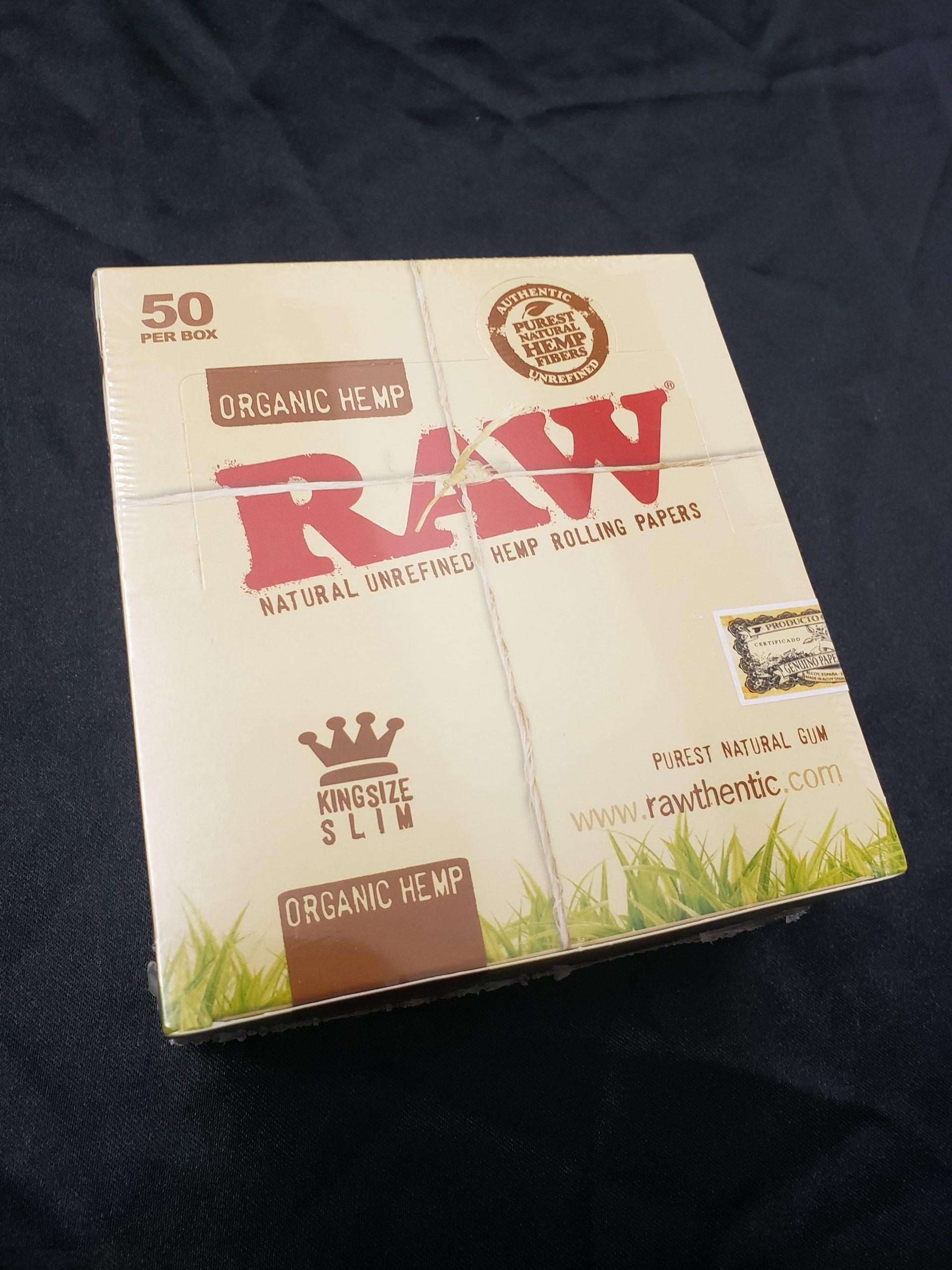 Richi Wholesale Distributor | New York City, Queens, Brooklyn, Long Island | - Rolling Paper & Wraps Raworganic hemp-50ctkingsize Image